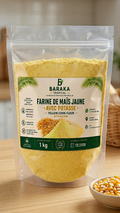 Farine de maïs jaune